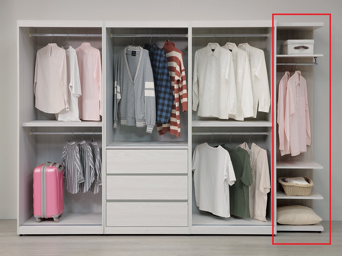 凱倫1.5尺開放衣櫥